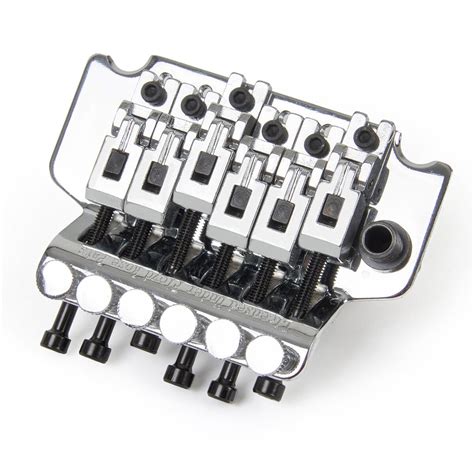 Floyd Rose Tremolo Bridge System Silver Double Locking For Electric
