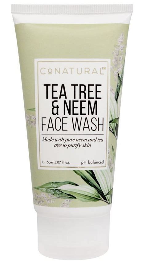 Conatural Tea Tree And Neem Face Wash Ingredients Explained