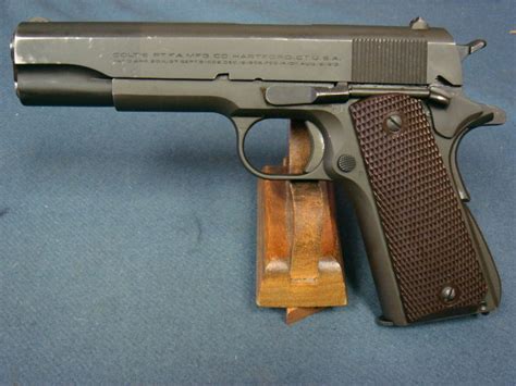 Sold Us Ww2 Colt 1911a1 Commercial Military1942 Very Early With