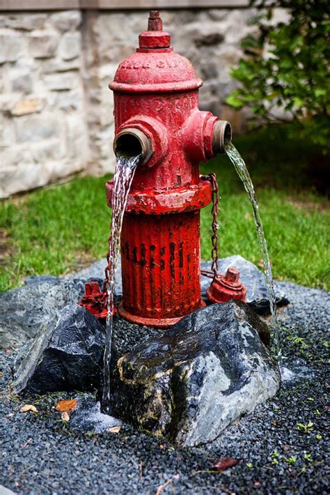 17 Best Images About Fire Hydrant Water Fountain On Pinterest Gardens