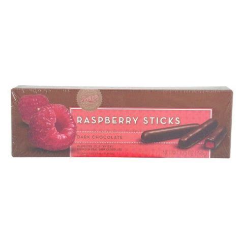 Sweets Gourmet Raspberry Dark Chocolate Sticks 105oz Box Chocolate