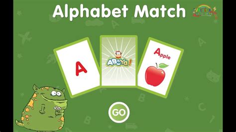 Matching Alphabet With Pictures Youtube