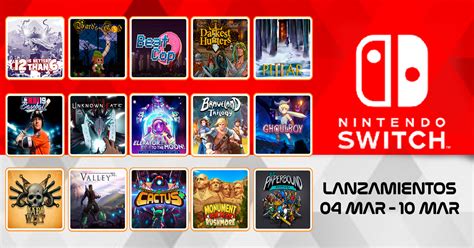 Entre y conozca nuestras increíbles ofertas y promociones. Próximos lanzamientos de juego para Nintendo Switch del 04 ...