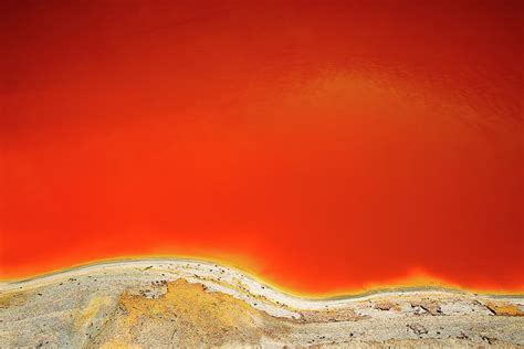 Red Mineral Laden Water In Rio Tinto Photograph By David Santiago