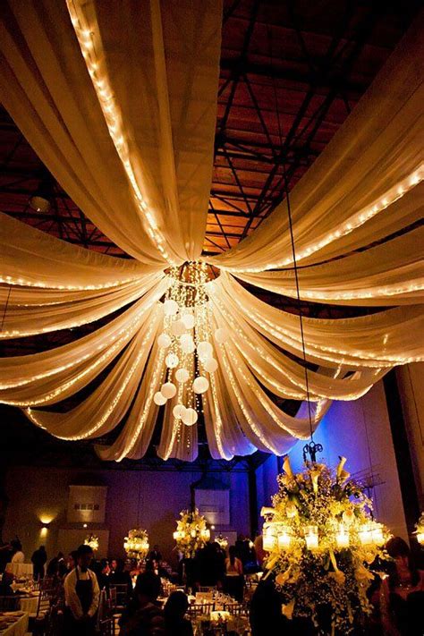 We converted the space with draping and carpet. Classifieds | Wedding ceiling, Wedding ceiling decorations ...