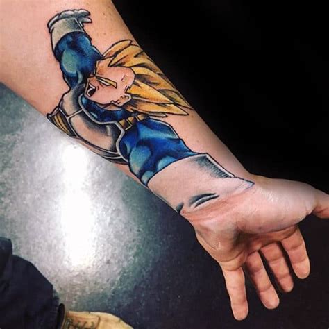 Instagram user dirt.y hairy shared this insane tattoo that is able to capture the entirety of the history of vegeta with an. 40 Vegeta Tattoo Designs For Men - Dragon Ball Z Ink Ideas