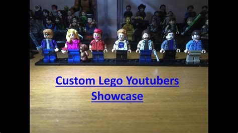 Custom Lego Youtubers Showcase Youtube