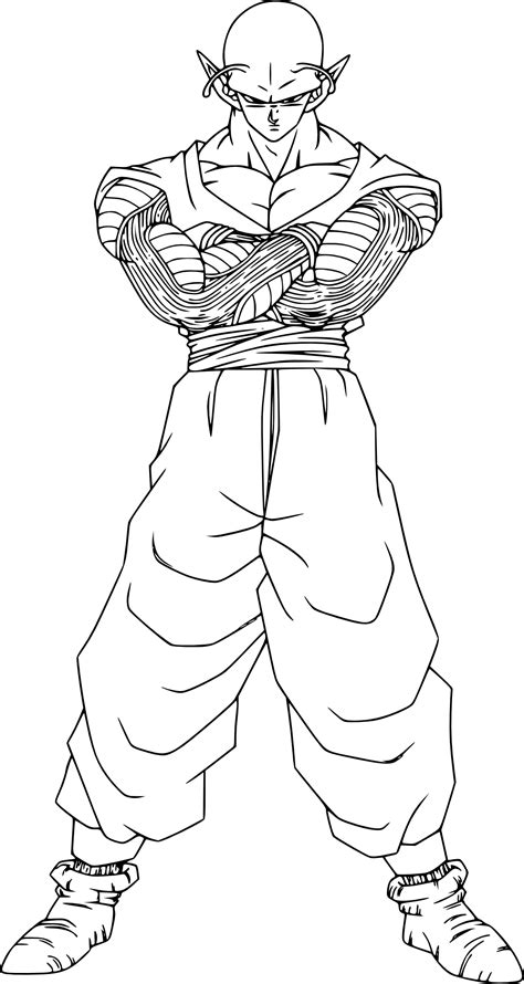 Dragon Ball Z Coloring Pages Piccolo