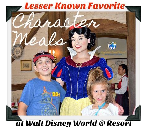Character Dining Experiences At Walt Disney World Resort You May Not