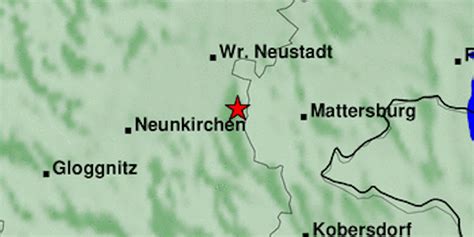 Spürbares Erdbeben im Raum Wr. Neustadt – Niederösterreich | Heute.at