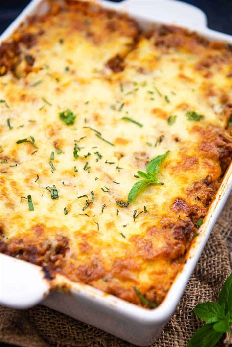 This Baked Million Dollar Spaghetti Casserole Is An Easy Hearty And