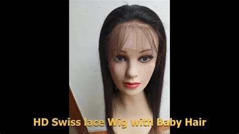 Virgin Raw Indian Women Hair Wig30 Inch Raw Indian Hair Full Lace