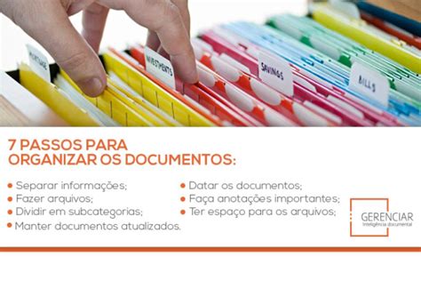 7 Passos Para Organizar E Arquivar Os Documentos