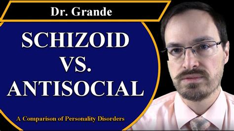 What Is The Difference Between Schizoid Personality Disorder And Antisocial Personality Disorder