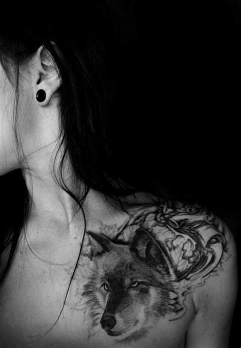 Pin By Ask And Embla Alternative On Tattoos Wolf Tattoos For Women