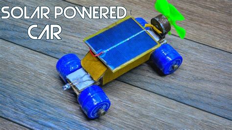 Solar Powered Car Project For Engineering Student Renewable Energy