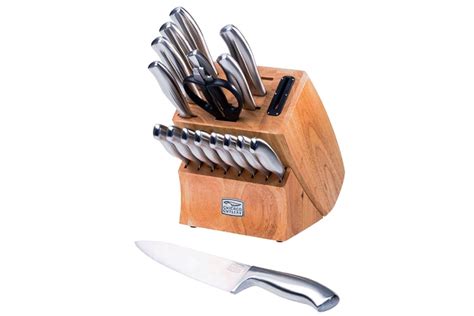 knife sets kitchen insignia wusthof cutlery chicago piece steel