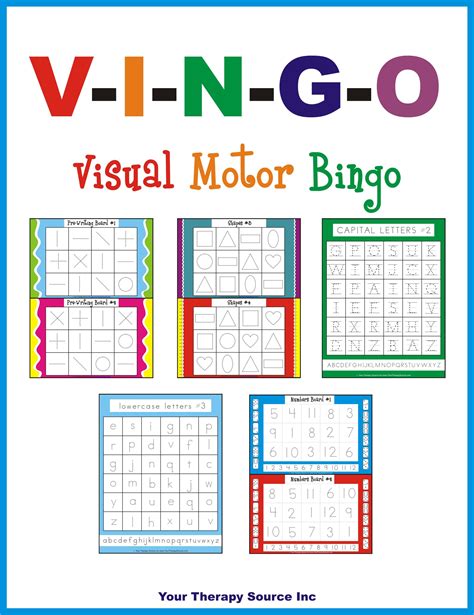 Occupational Therapy Visual Motor Integration Worksheets
