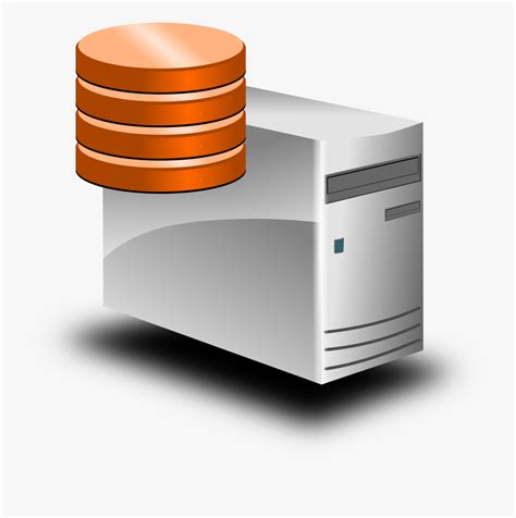 Network Server Clipart - Server Database Png Icon , Transparent Cartoon ...