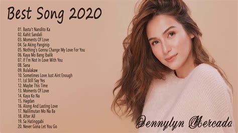 Cлушайте онлайн и cкачивайте песню jennylyn mercado collection songs jennylyn mercado nonstop best hits 2020 jennylyn mercado dennis trillo opm love songs greatest hits all time. Jennylyn Mercado Collection Songs Jennylyn Mercado Nonstop ...