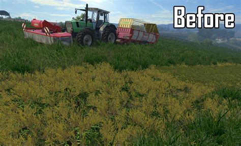 Updated Cut Grass Mod Farming Simulator 2019 2017 2015 Mod