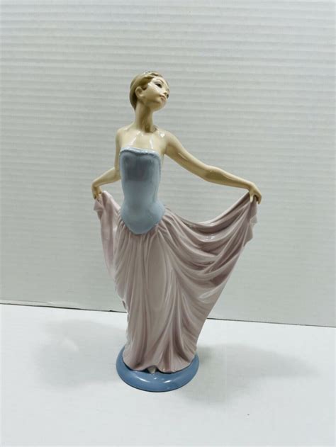 Lladro The Dancer 5050 Porcelain Ballerina Figurine By Vicente Martinez