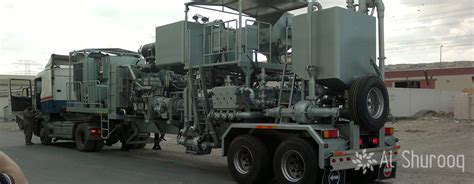 Well service twin pump cementing unit with mixing system - Al Shurooq oil