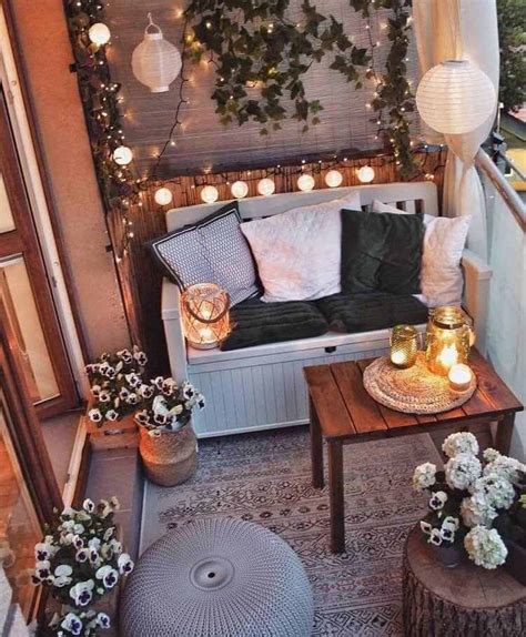 How To Decorate Your Balcony With Lights Leadersrooms