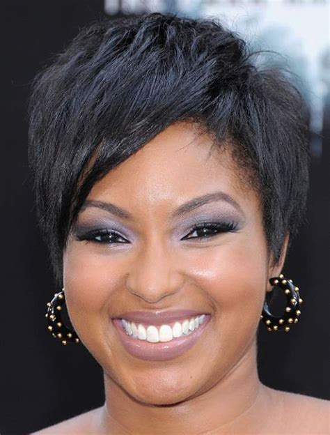 African American Short Hairstyles For Round Faces 2017 Best Hairstyles