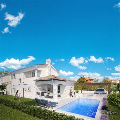 Haus mit schwimmbad in instrien 100 m². Haus mit Schwimmbad in Novigrad, Istrien - Immobilien mit ...