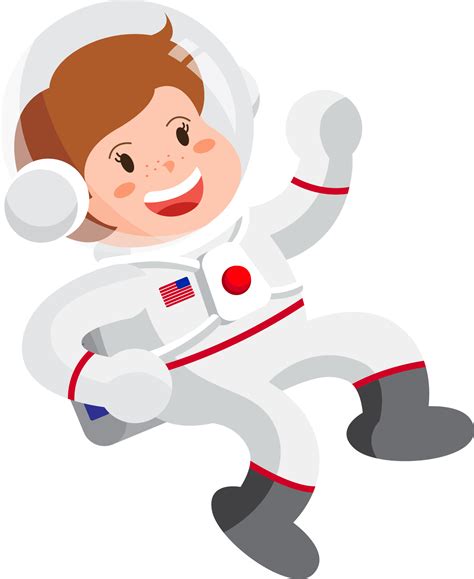 Enfants Astronautes Illustration De Dessin Animé Planète 9257456 Png