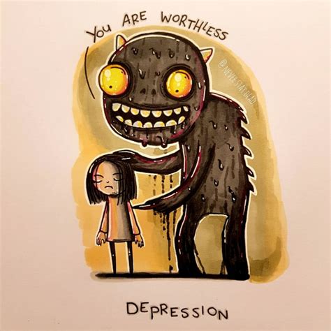 These Illustrations Give An Accurate And Eye Opening Depiction Of Mental Illness