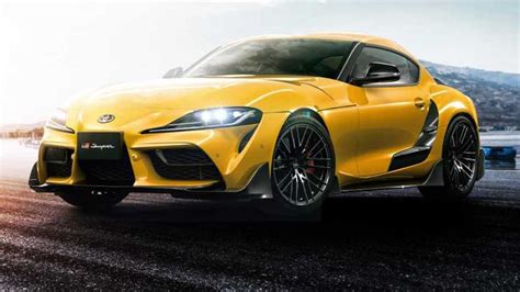Flipboard Toyota Supra Gets Carbon Fibre Body Kit 19 Inch Wheels From Trd