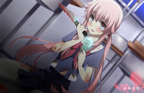 Fondos De Pantalla 1980x1282 Px Chicas Anime Gasai Yuno Mirai Nikki Y Usted 1980x1282