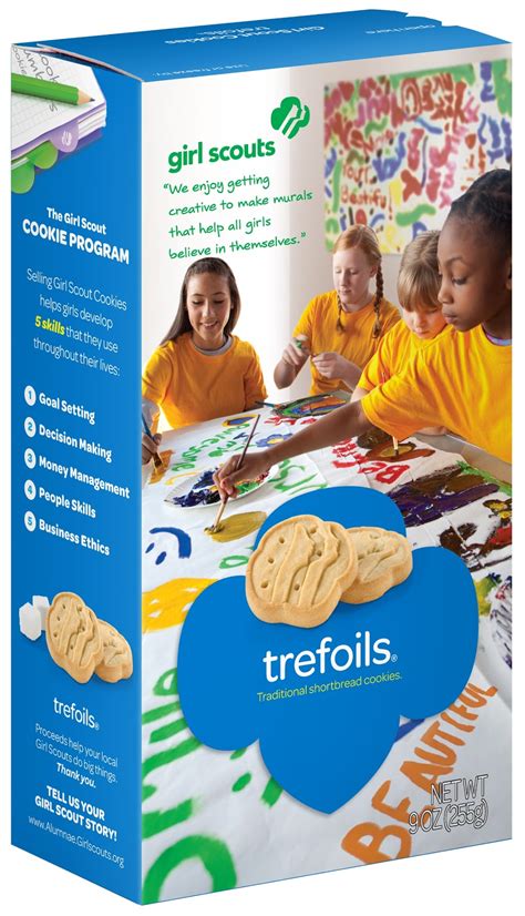 Talk Of The Town New Girl Scout Cookie Boxes Girl Scout