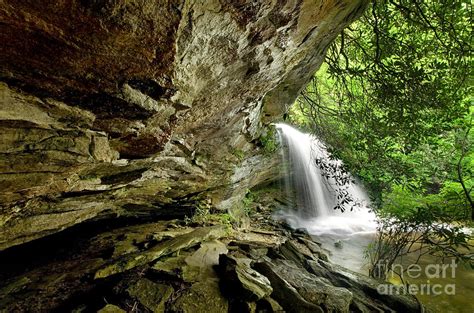 Hidden Forest Waterfall Photograph By Matt Tilghman