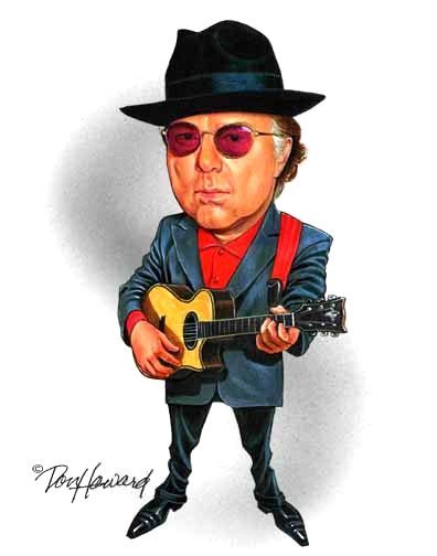 Van Morrison With Images Caricature Van Morrison Music Poster