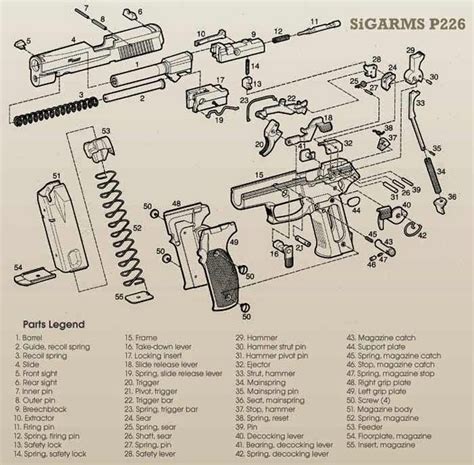 Sig Sauer P Parts Diagram
