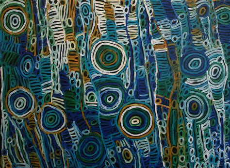 Contemporary Aboriginal Art Made By The Aborigines Of Australia Aboriginal Painting