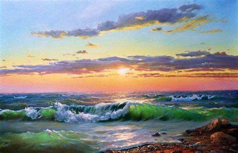 Ocean Painting Ocean Paintings On Canvas Seascape Paintings
