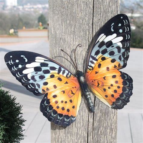 Norcross Large Metal Butterfly Outdoor Wall Decor Lynton Garden