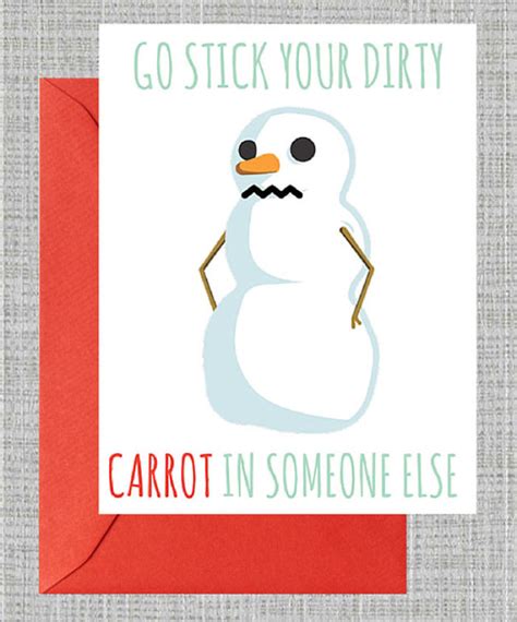 Inappropriate Funny Christmas Card Bored Panda