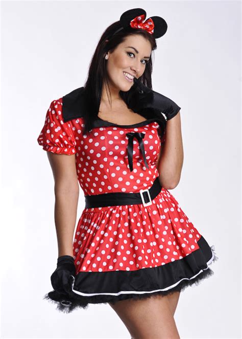 Plus Size Minnie Mouse Girl Costume