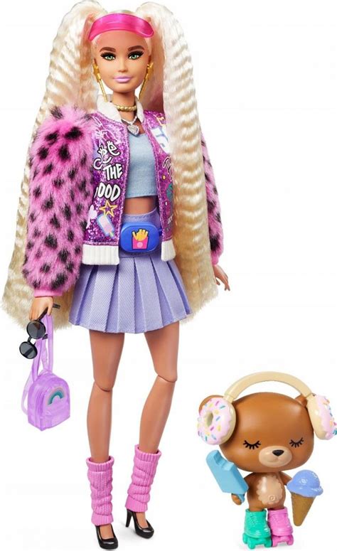 Mattel Extra Moda Blond Kucyki Grn27gyj77 Lalka Barbie