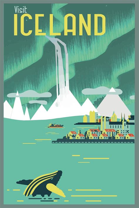 Fionas Graphic Design Vintage Travel Poster