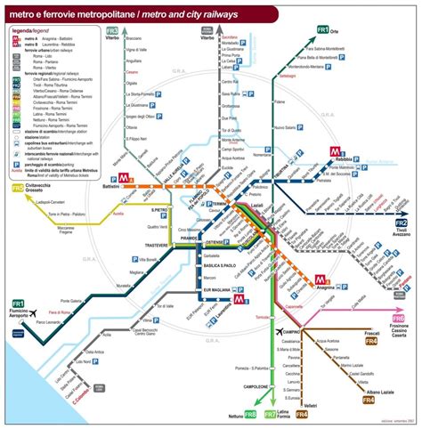 Printable Rome Metro Map Printable Maps