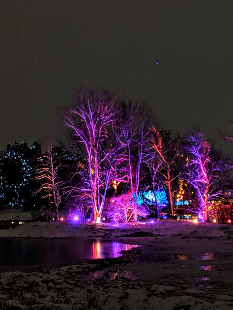 Christmas Lights At The Morton Arboretum Chicago The E World
