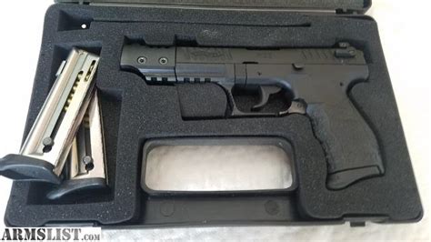 Armslist For Saletrade 22lr Walther P22 W Extended Barrel