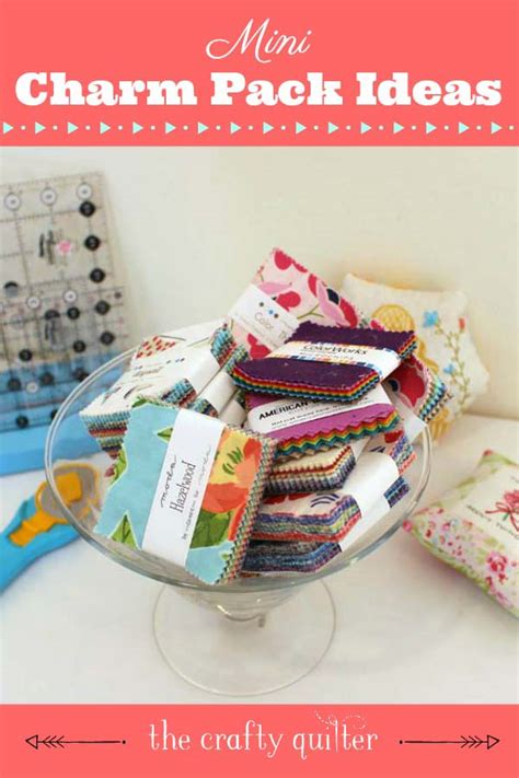 Mini Charm Pack Ideas The Crafty Quilter