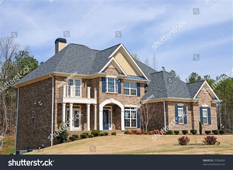 Large New Luxury Home Stock Photo 27356002 Shutterstock